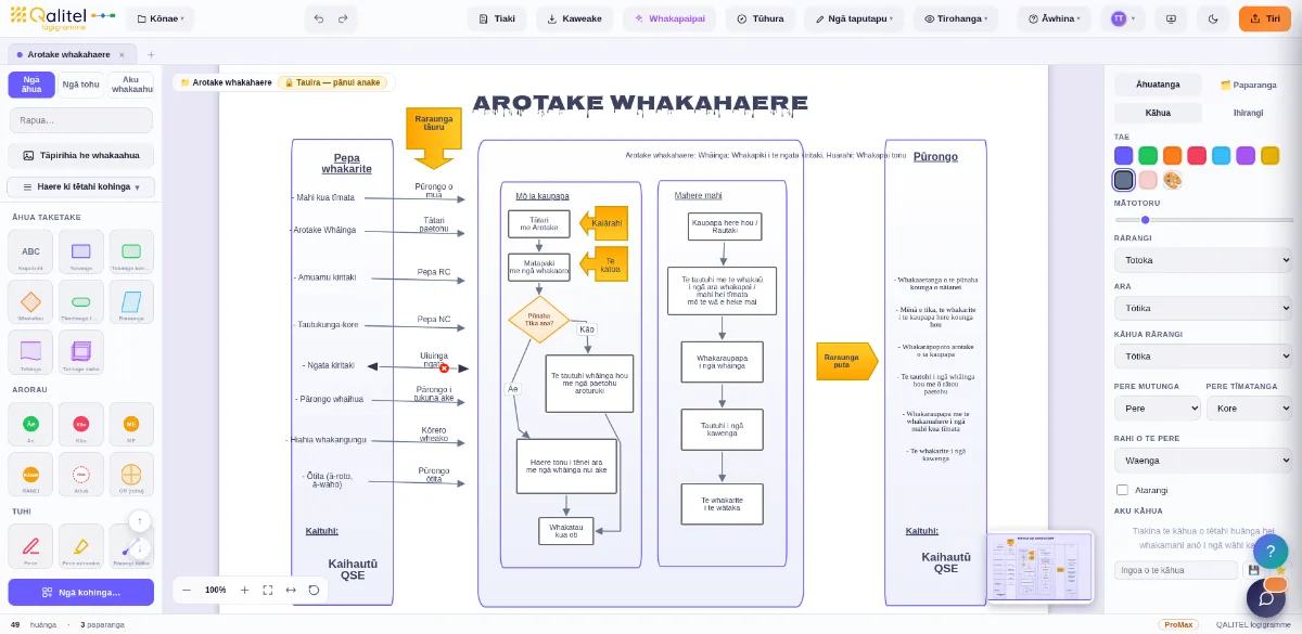 Tikanga mahi mō te arotake whakahaere